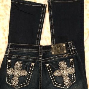 2 pairs of Miss Me jeans